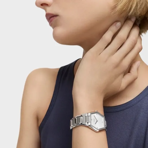 Reloj analógico con brazalete de aluminio Karat^TOUS Hot