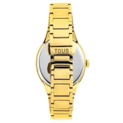 Reloj analógico con brazalete de acero IPG dorado Karat Oval^TOUS Outlet