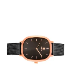 Reloj analógico Heritage de IP rosado/IP negro^TOUS Discount