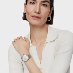 Reloj analógico T-Shine de acero con zirconias cúbicas^TOUS Discount