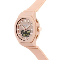 Reloj analógico/digital de acero IPRG nude con brazalete de nylon rosa Bet^TOUS Discount