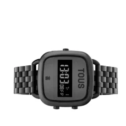 Reloj digital con brazalete de IP negro D-Logo^TOUS Best