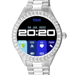 Reloj smartwatch con brazalete de acero T-Bear Connect^TOUS Outlet