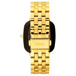Reloj smartwatch con brazalete de acero IPG dorado D-Connect^TOUS New