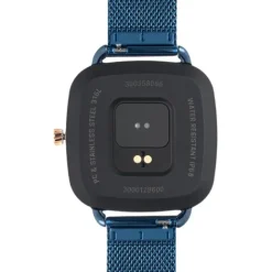 Reloj smartwatch de acero IPRG rosa y brazalete de acero IP azul D-Connect^TOUS Discount