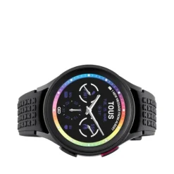 Reloj smartwatch Samsung Galaxy Watch 5 Pro X de Titanio negro con correa de silicona negra^TOUS