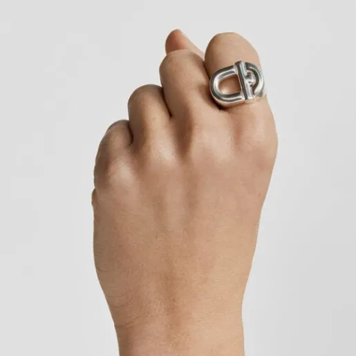 Sello grande de plata MANIFESTO^TOUS New