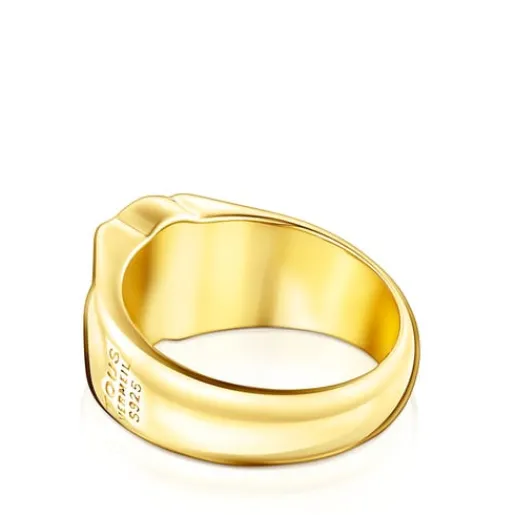 Sello oso con baño de oro 18 kt sobre plata Sweet Dolls^TOUS Outlet