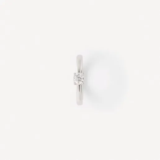 Solitario de oro blanco con diamante ATELIER^TOUS Best