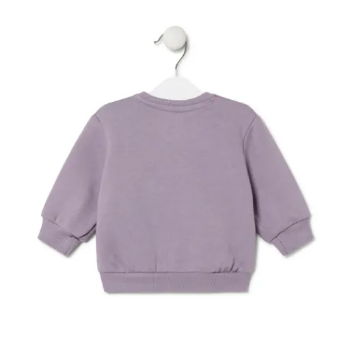 Sudadera logo circular Casual lila^TOUS Discount