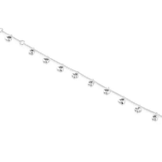 Tobillera de plata motivos Bold Motif^TOUS