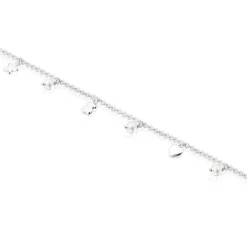 Tobillera de plata y perlas Cool Joy^TOUS Outlet