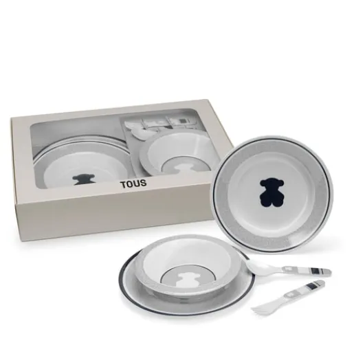 Vajilla de bebé Feeding Gris^TOUS Clearance